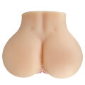 Мастурбатор вагина-анус с вибрацией Crazy Bull - Mila soft skin, BM-009243Z