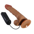 Великий вібратор на присосці BAILE - Beautiful Burag Vibration 9.4", BW-008104ZR-1