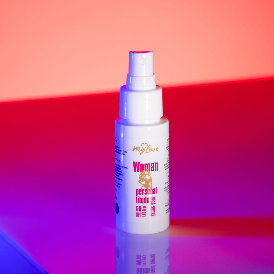 Интимный спрей-лубрикант - MyLove Woman Personal Libido Med Spray, 50 мл