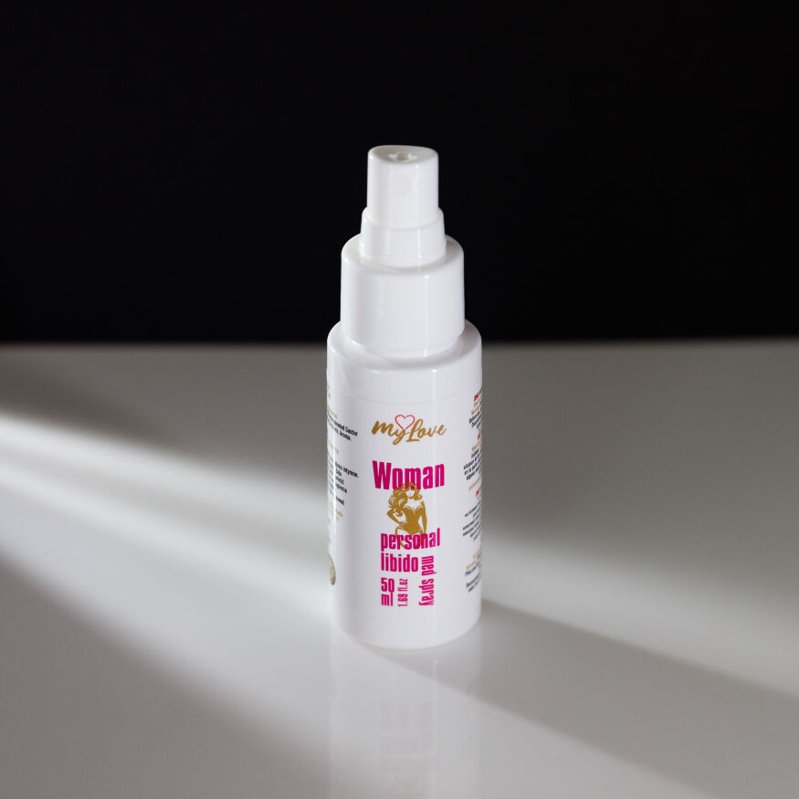 Интимный спрей-лубрикант - MyLove Woman Personal Libido Med Spray, 50 мл