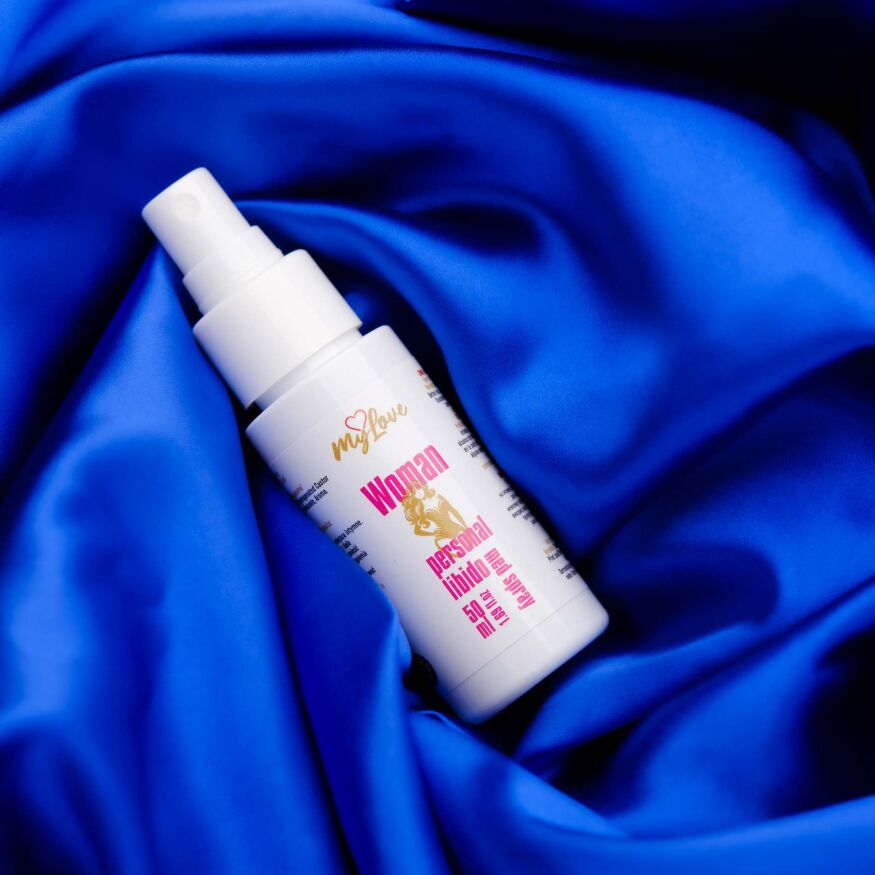 Интимный спрей-лубрикант - MyLove Woman Personal Libido Med Spray, 50 мл