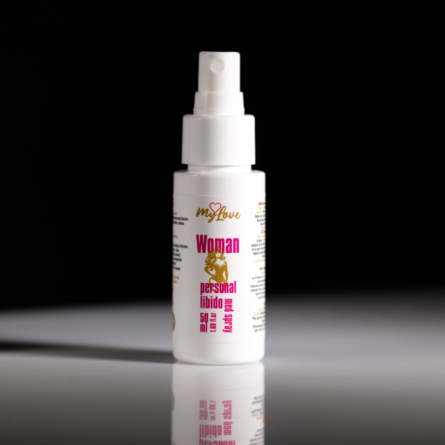 Интимный спрей-лубрикант - MyLove Woman Personal Libido Med Spray, 50 мл
