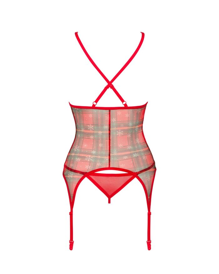 Корсет Obsessive Jollymore corset XL/2XL