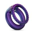 Эрекционное двойное виброкольцо Hueman - Jupiter Vibrating Cock and Ball Ring