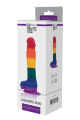Радужный фаллоимитатор COLOURFUL LOVE DILDO