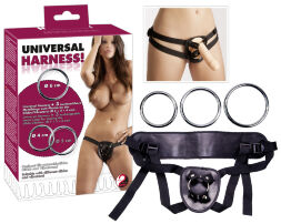 Трусики для страпона - Universal Harness PU Leather