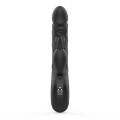 Вибратор-кролик с пульсацией Loviss Nico Thrusting Rabbit Vibrator, 9 режимов, двойной отросток