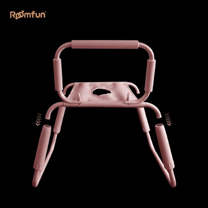 Стул для секса Roomfun Horse Chair регулируемый, розовый