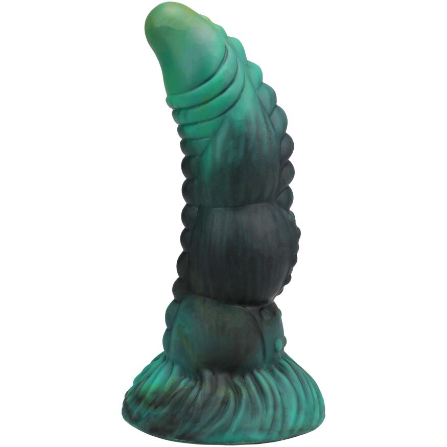 Фэнтезийный фаллоимитатор Doc Johnson Vac-U-Lock x Fantasy Fuckers Green Serpent