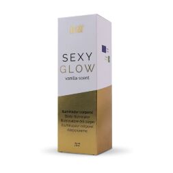 Крем-шиммер для тела Intt Sexy Glow (60 мл) с ароматом ванили и маслом ши