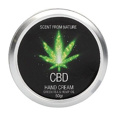 Набор после ванны и душа CBD Gift set - GREEN TEA &amp; HEMP OIL ( 4 предмета )