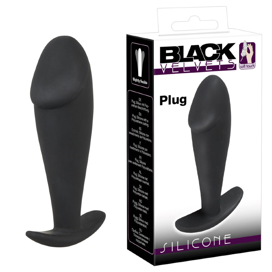 Анальна пробка - Black Velvets Butt Plug