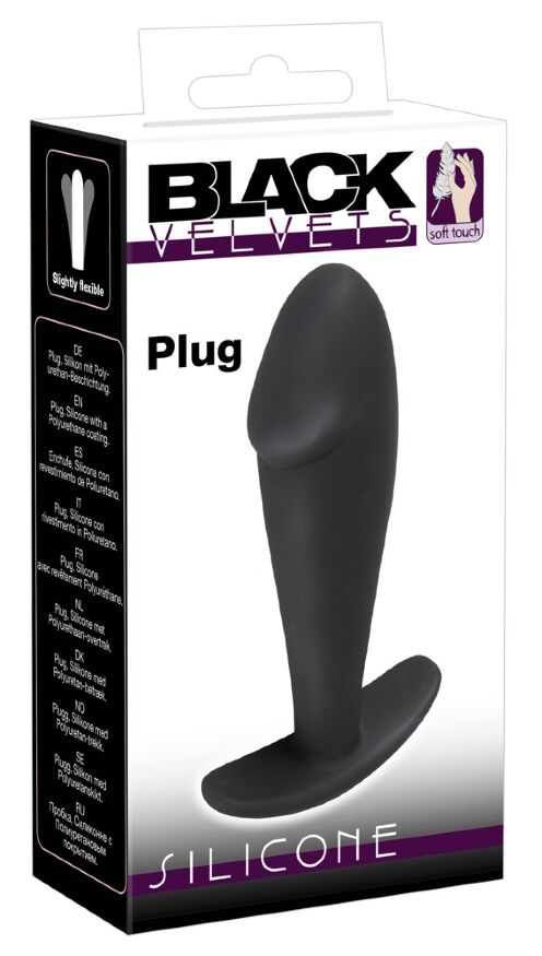Анальна пробка - Black Velvets Butt Plug
