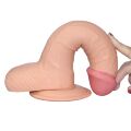 Фаллоимитатор с плотной мошонкой The Ultra Soft Dude 8.8"