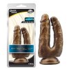Двойной фаллоимитатор на присоске Chisa Dick Cumming Gold