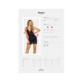 Пеньюар и стринги Obsessive Eloissa L/XL