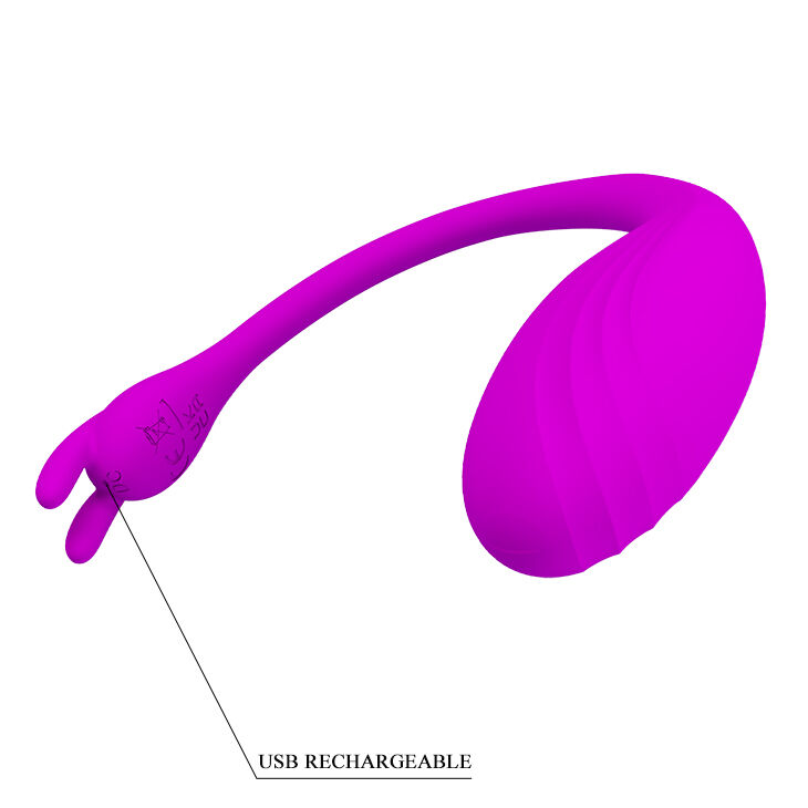 Розкішне смарт віброяйце - Pretty Love Catalina Stimulator Purple (App)