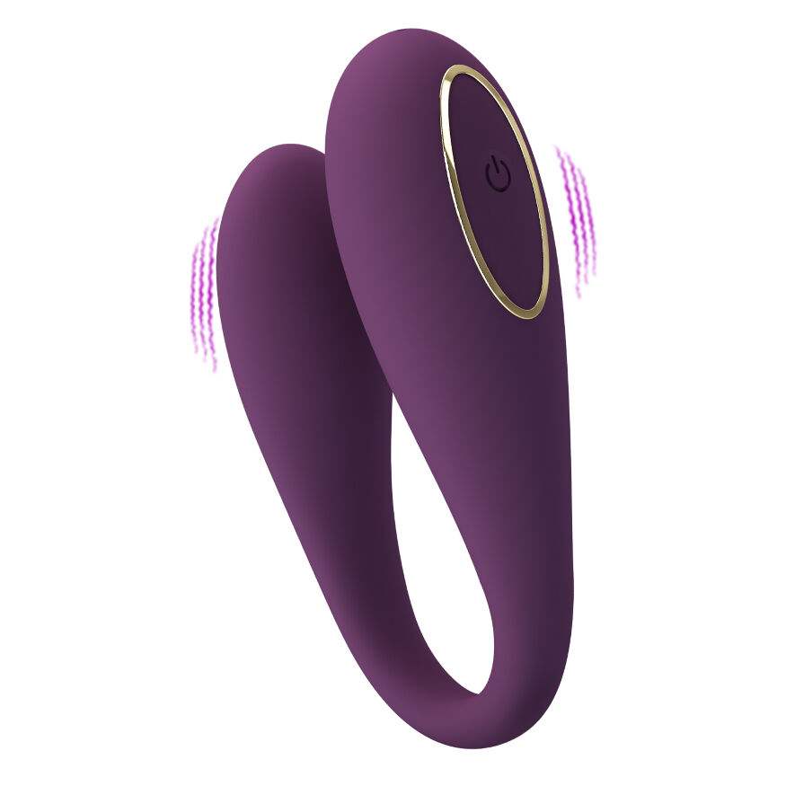 Інноваційний смарт вібратор для пар. - Pretty Love August Stimulator Dark Purple (App)
