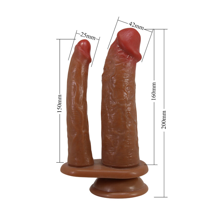 Вибратор двойной - Pretty Love Hulbert Double Dildos Latin