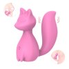Мини-вибратор клиторальный Every Night Toys Doris в форме лисы светло-розовый, 10 режимов вибрации