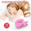 Мини-вибратор клиторальный Every Night Toys Doris в форме лисы светло-розовый, 10 режимов вибрации