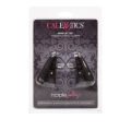 Зажимы на соски с вибрацией California Exotic Novelties, черные, 7 см