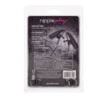 Зажимы на соски с вибрацией California Exotic Novelties, черные, 7 см