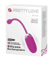 Перезаряжаемое виброяйцо PRETTY LOVE «BROOK» 12 режимов вибрации