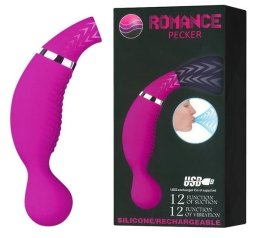 Вибростимулятор с вакуумной стимуляцией ROMANCE - Pecker, MC22
