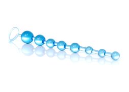 Анальные бусы Jelly Anal Beads BLUE, BS6700087