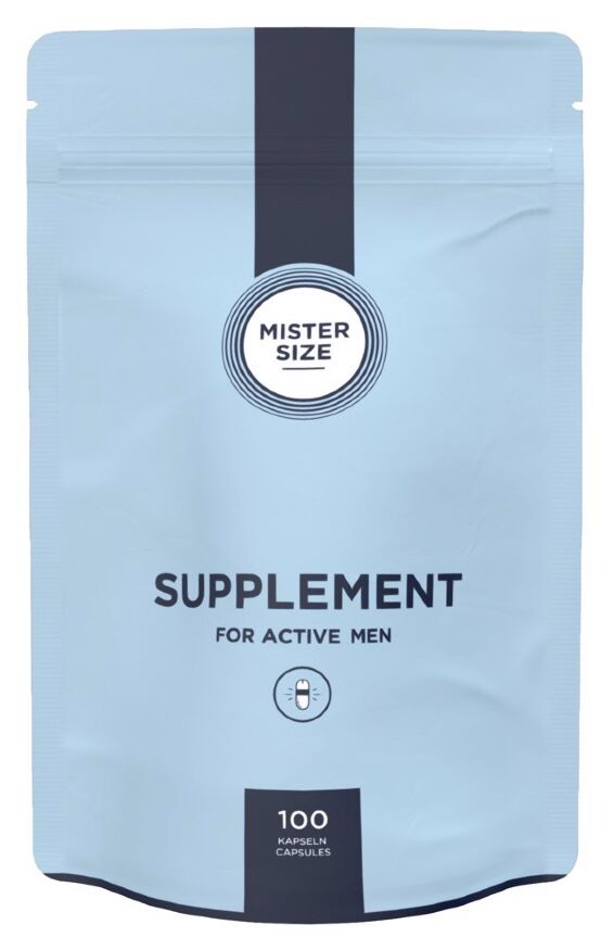 Харчова добавка для чоловіків Mister Size Supplement (ціна за упаковку 100 капсул)