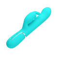 Вібромасажер із поступальним рухом серії Pretty Love - Coale Twinkled Tenderness Green 7 vibration functions 4 rolling functions