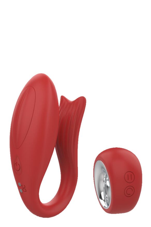DT21855 Вибратор для пар беспроводным пультом управления Dream Toys RED REVOLUTION PANDORA