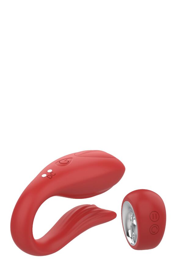 DT21855 Вибратор для пар беспроводным пультом управления Dream Toys RED REVOLUTION PANDORA