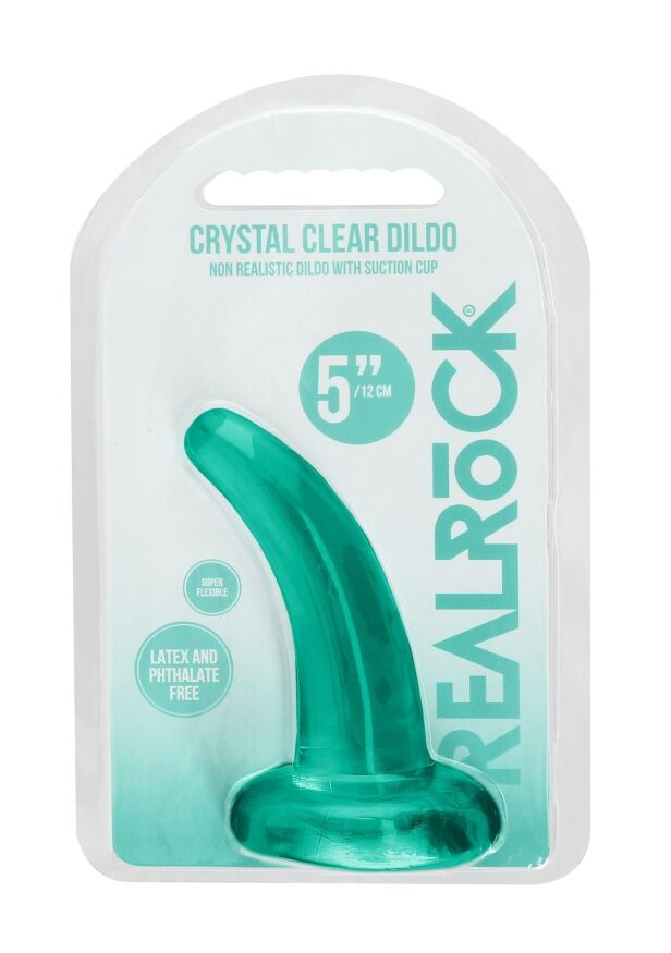 Фаллоимитатор - Non Realistic Dildo with Suction Cup 4,5'/11,5 см Turquoise