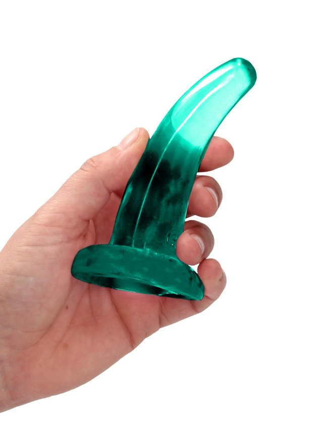 Фаллоимитатор - Non Realistic Dildo with Suction Cup 4,5'/11,5 см Turquoise