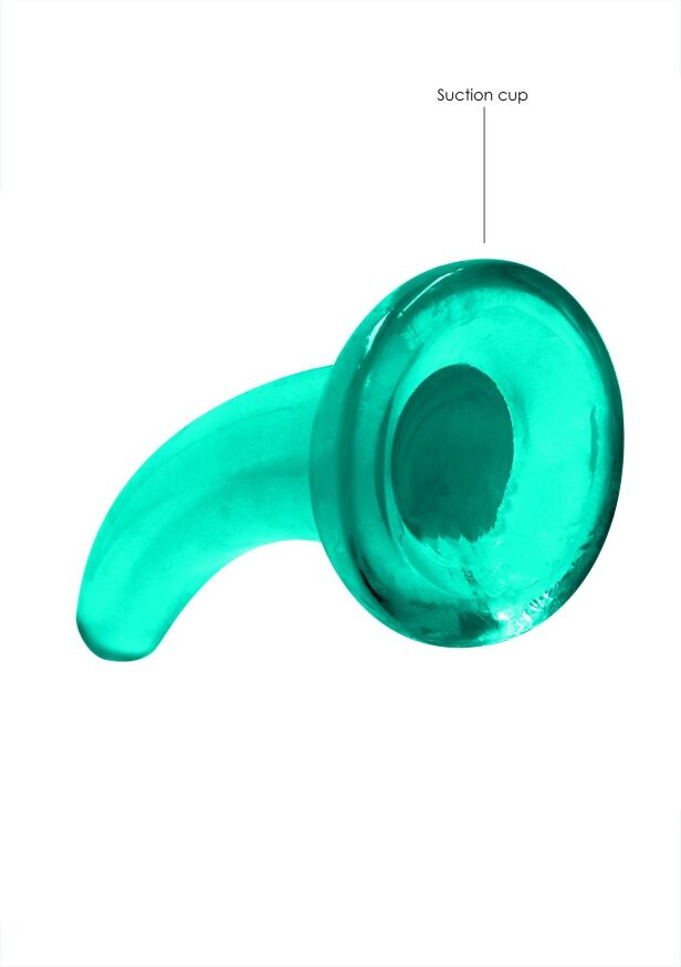 Фаллоимитатор - Non Realistic Dildo with Suction Cup 4,5'/11,5 см Turquoise