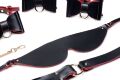 Набір БДСМ з дорожньою сумкою Master Series: Bow  -  Luxury BDSM Set With Travel Bag, 11 предметів