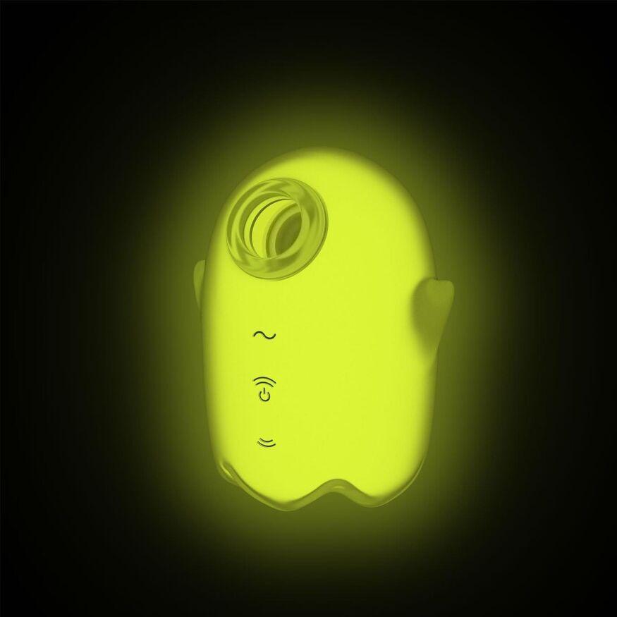  Cимулятор орального сексу з вібрацією - Satisfyer Glowing Ghost Yellow