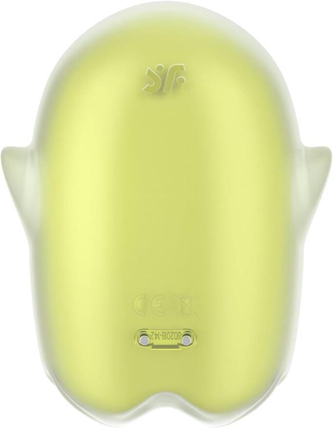  Cимулятор орального сексу з вібрацією - Satisfyer Glowing Ghost Yellow