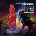 Надувной фэнтезийный фаллоимитатор - Power Monsters Shadow Behemoth, 22 см