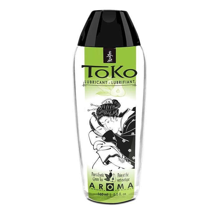 Лубрикант на водной основе Shunga Toko AROMA - Pear &amp; Exotic Green Tea (165 мл), не содержит сахара