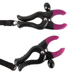 Затискачі для клітора - Bad Kitty Spreader String with
