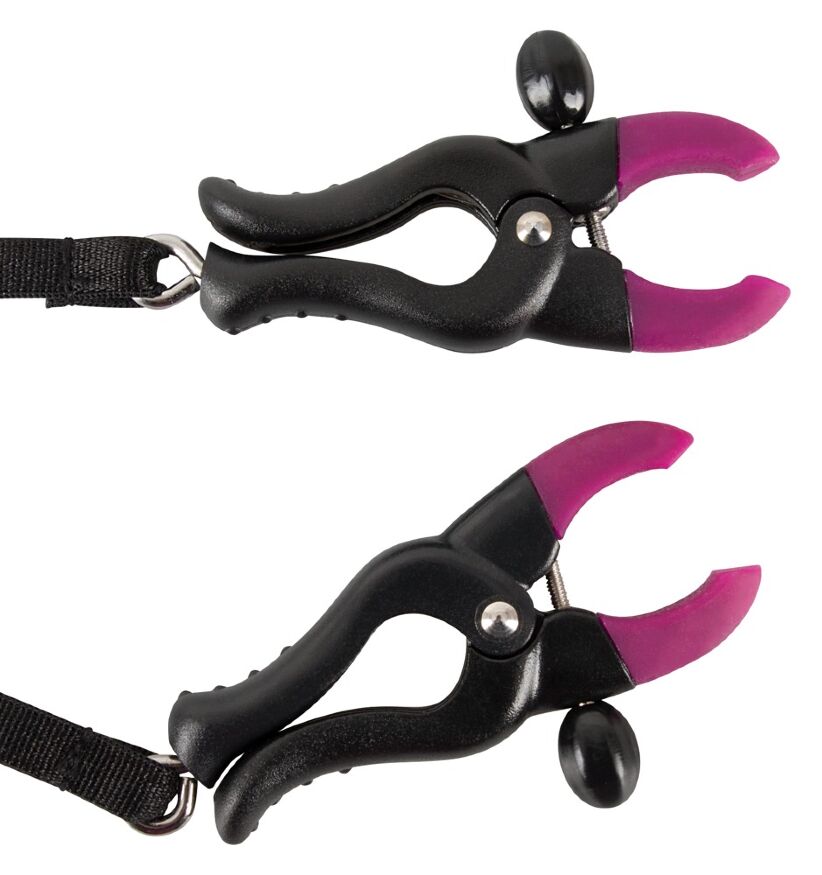 Затискачі для клітора - Bad Kitty Spreader String with