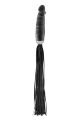 Флоггер с ручкой-дилдо Fetish Tentation Whip with Dildo Handle