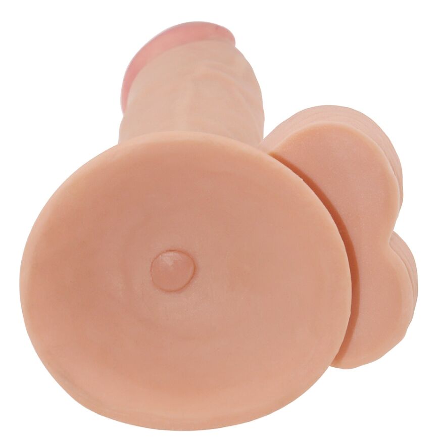 Невероятно реалистичный фаллоимитатор с плотной мошонкой The Ultra Soft Dude 9"