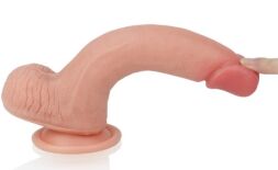 Фаллоимитатор - Dual-Layered Silicone Cock 8" Flesh