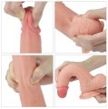 Фалоімітатор - Dual-Layered Silicone Cock 8" Flesh