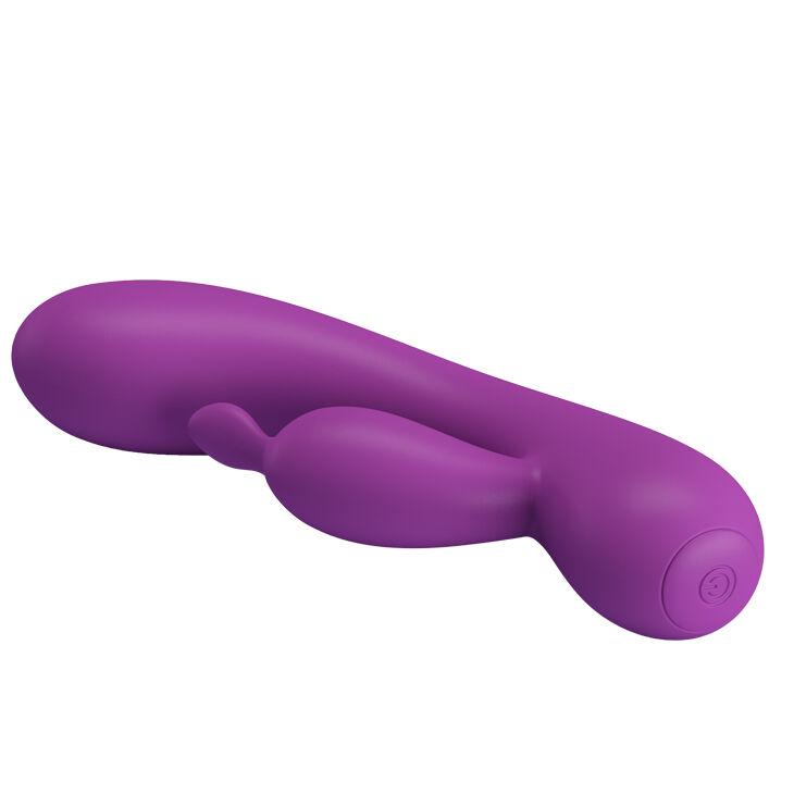 Вибратор со стимулятором клитора Pretty Love Grace Vibrator Purple