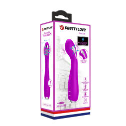 Вибратор с электростимуляцией Pretty Love Hector Vibrator Purple (App)